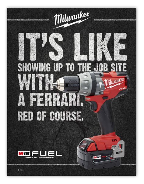 Jeff Joyner on Behance Tool Wallpaper, Product Posters, Power Tools Design, Tool Poster, Social Media Images Design, Milwaukee Power Tools, Inspiring Wallpaper, Catalogue Layout, Industry Design