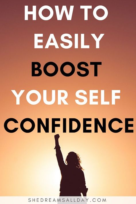 How to easily boost your self confidence. I'll break it down for you - follow these simple steps and learn how to become more confident. It's easier than you might think, and it all starts in our own minds. #confidence #selfconfidence #personaldevelopment Confident Tips, Tips For Introverts, Creating Happiness, How To Become Happy, Become More Confident, Copic Drawings, Be More Confident, Building Self Confidence, Building Self Esteem