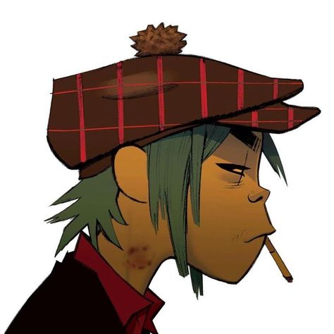 Gorillaz Art Style, Gorillaz Albums, Gorillaz Demon Days, Gorillaz 2 D, Jamie Hewlett Art, 2-d Gorillaz, Gorillaz Noodle, Gorillaz Fan Art, Genos Wallpaper