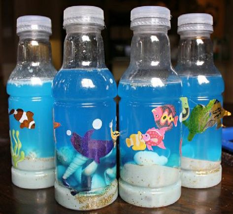 Pirate Ship Craft, Chuck Wagon, Sensory Bottles, Diy Bottle Crafts, Ocean Crafts, Pool Noodles, Diy Bottle, Pirate Ship, Sensory Play