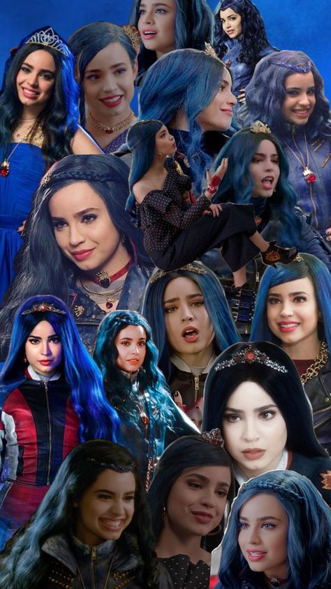 #evie #descendants Descendants 3 Wallpaper, Disney Descendants Cast, Evie Descendants, Mal Descendants, Descendants Characters, Mal And Evie, Descendants Cast, Booboo Stewart, Pretty Wallpaper Ipad