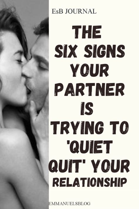 The six signs your partner is trying to 'quiet quit' your relationship Quiet Quitting Relationship, Quiet Quitting, Partner Quotes, Divorce Lawyers, Keep The Peace, What I Need, Life Partners, Stop Talking, Back To Work