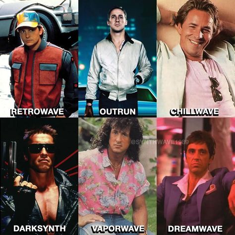 Synthwave 1989’s Instagram post: “Choose your fighter.. 👊 #synthwave #retrowave #outrun #chillwave #darksynth #vaporwave #dreamwave #popwave #newretrowave #80s #1980s…” Vaporwave Aesthetic Outfits, Vaporwave Outfit, Dream Wave, New R, Vaporwave Aesthetic, Instagram Grid, Retro Waves, Aesthetic Collage, Weird Art