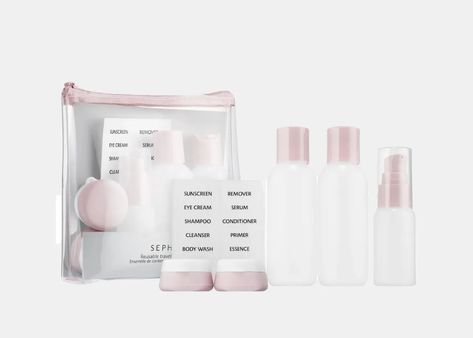 Travel Bottles Toiletries, Expensive Beauty Products, Birthday 2023, Travel Bottle Set, Silicone Bottle, Cream Serum, Lotion Bottle, Reusable Bottle, Refillable Bottles