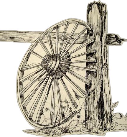 A ink sketch I did of a wagon wheel....this is a close up of a.larger drawing. Country Sketches, Old Wagons, Artist Work, Ink Sketch, Pencil Art Drawings, Wagon Wheel, Pencil Art, Wagons, Artist At Work