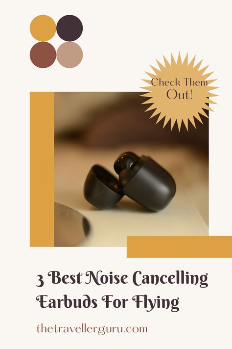 Hey there travel enthusiasts and welcome to my post where we will check out my three best noise cancelling earbuds for flying this year. Best Noise Cancelling Earbuds, Noise Cancelling Earbuds, Hey There, Noise Cancelling, Travel Accessories, This Year, Travel