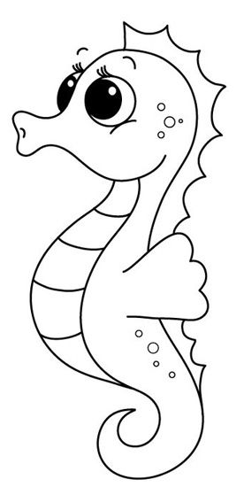 Seahorse Coloring Page Seahorse Art Preschool, Seahorse Outline Printable, Seahorse Coloring Pages Free Printable, How To Draw A Seahorse Easy, Seahorse Pattern Printable, Seahorse Art For Kids, Sea Horse Coloring Pages, Sea Horse Drawing Simple, Sea Horse Template Free Printable