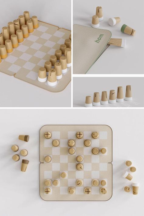 Modern Twist on an Ancient Game: Minimalist Birch Wood Chess Set Takes Center Stage Embracing Sustainability and Style. Learn More! Minimalist Chess Set, Eating Games, Modern Chess Set, Urban Furniture Design, Chess Set Unique, Wood Chess Set, Shape Games, Wood Chess, Chess Sets