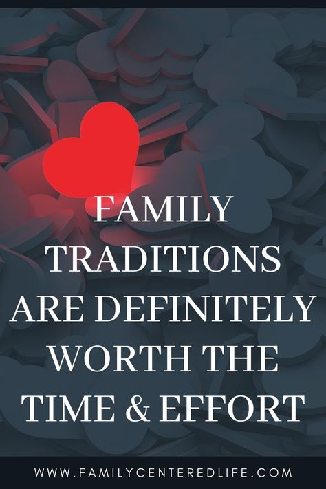 With the holidays approaching, it's the perfect time to be thinking about family traditions! Family traditions make the best memories and are easier to create than you realized! Here are some simple and amazing ideas that will work great for your family too: https://familycenteredlife.com/2019/05/20/family-traditions/ Family Traditions Quotes, I Love Family, Tradition Ideas, Tradition Quotes, Family Togetherness, Family Poems, Relief Society Activities, Christmas Traditions Family, Important Quotes