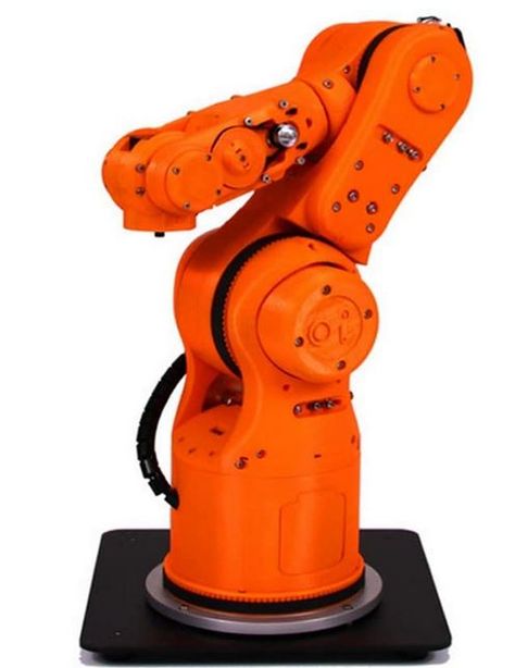 MYLW 6-axis 3D Printed Robot Arm - Robotic Arm Diy, 3d Printed Robot, Robot Programming, Arduino Robot, Injection Machine, Industrial Robots, Robotics Projects, Robotic Arm, 3d Printing Diy