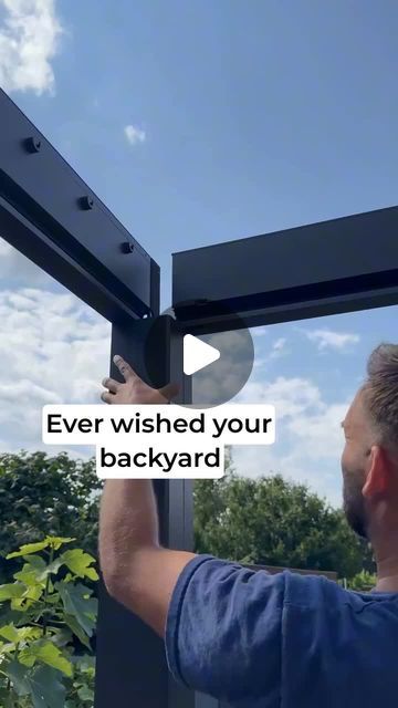 PERGOLUX USA | #1 Pergola Producer in the World on Instagram: "🙂 Enjoy outdoors - no matter the weather! Get your backyard ready for sun, rain & snow

😌 The makeover for your garden, terrace, or balcony
🏝️ Creates lasting memories
🌧️ Rain, wind, sun & snow approved
⏱️ Easy setup – even if you got 2 left hands!
⭐ 25,000+ Satisfied Customers

Why get one? Because it’s the perfect addition to your home and creates a place of relaxation – while having a wonderful time with your loved ones!

Thousands of happy customers enjoy the sun (and even rain) under their PERGOLUX Pergola 🤩" Backyard Pavilion, Garden Terrace, Enjoying The Sun, Wonderful Time, Get One, Balcony, Terrace, Relaxation, Pergola