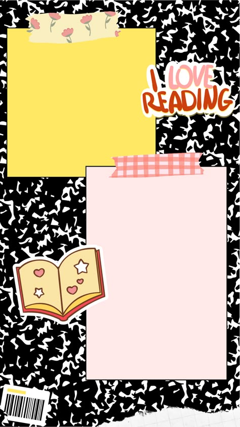 I love reading IG story template. Add a little fun to your text instagram stories with this fun background! Reading Ig Story, Good Notes Notebook, Good Notes Notebook Cover, Google Slide Ideas, Royale High Patterns, Teacher Wallpaper, Ig Story Template, Note Background, Parent Newsletter