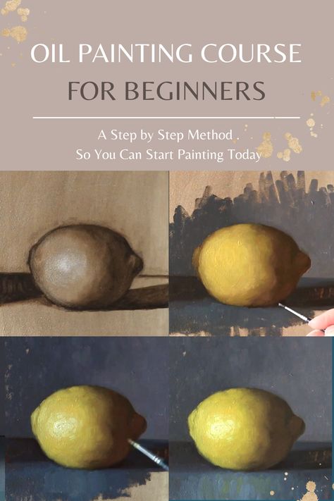 Painting With Oil Paint, Oil Painting Basics, Oil Painting Demos, Oil Painting Materials, Painting Realistic, Simple Oil Painting, Oil Painting Tips, Oil Painting Lessons, Painting Materials