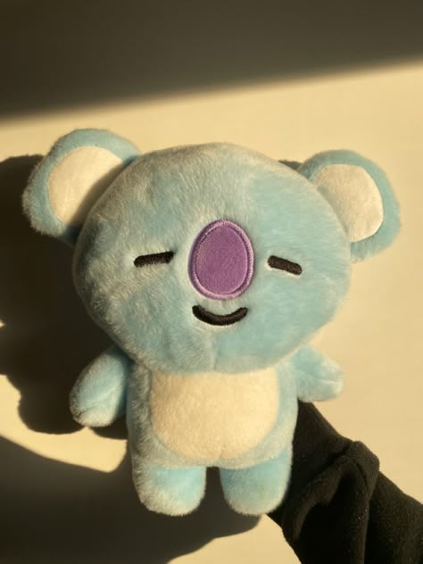 Koya Plushie, Bt21 Toys, Bt21 Plushies, Sleepy Vibes, Koya Bt21, Rm Aesthetic, Bt21 Characters, Small Stuffed Animals, Bts Namjoon