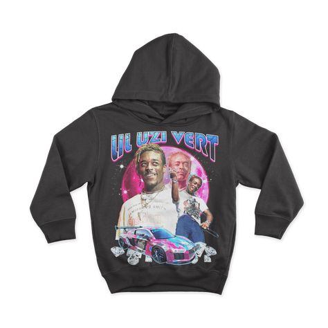 Lil Uzi Vert - Vintage Bootleg All Over Print Hoodie Check more at https://utopiafashion.co/product/lil-uzi-vert-vintage-bootleg-all-over-print-hoodie-3/ Black Streetwear, Pu Leather Jacket, Leather Jacket Style, Graphic Tees Vintage, Sports Trousers, Young Thug, Winter Jacket Men, Bad Bunny, Print Hoodie