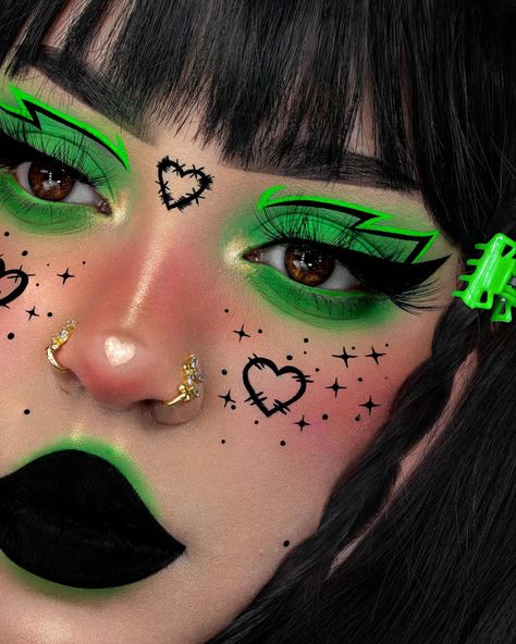 Goth Eye Makeup, Cute Eye Makeup, Halloween Eye Makeup, Rave Makeup, Graphic Makeup, Swag Makeup, Emo Makeup, Dope Makeup, Eye Makeup Designs