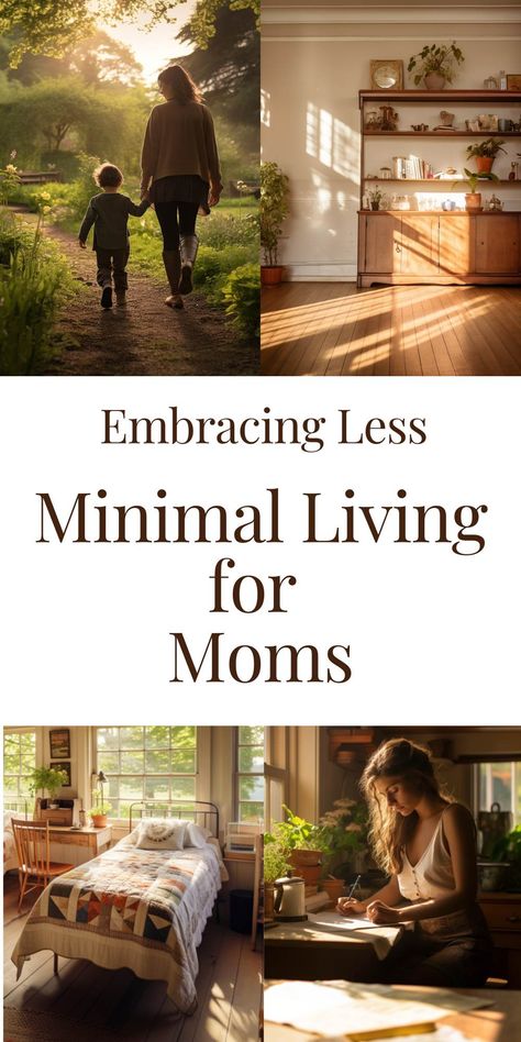 Homesteading Mom Aesthetic, Minimalist Living Aesthetic, Simple Living Aesthetic Family, Cottagecore Day In The Life, Clutter Free Aesthetic, Crunchy Mom Aesthetic House, Slow Living Family, Minimalist Home Organization, Madison Gray Slow Living