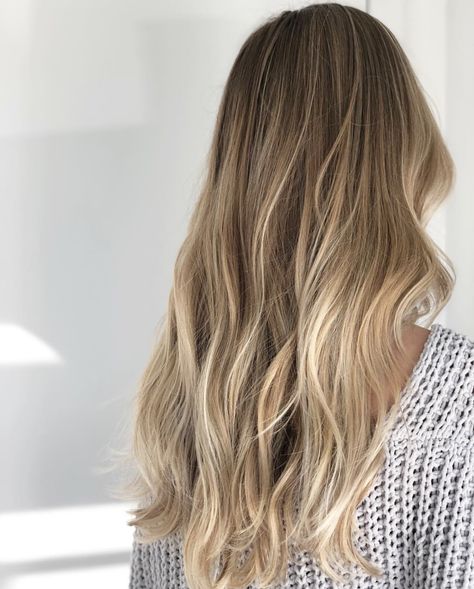 Blonde Ombre Brunette, 90s Soft Balayage Blonde, Soft Bayalage Blond, Half Balayage Blonde, Sandy Brown Balayage, Sand Balayage, Sand Blonde Balayage, Light Brown Balayage Blonde, Sombre Blond