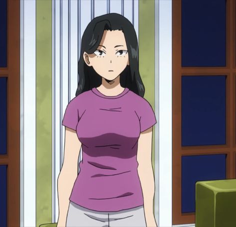 Momo Yaoyorozu Screencap, Momo Yaoyorozu Hair Down, Momo Yayarouzo, Mha Momo, Mha Screencaps, Mha Stuff, Emoji Art, Open Hairstyles, Saturday Morning Cartoons