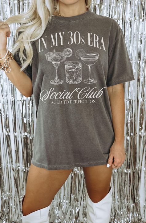 30th Birthday Gift for Her, 30th Birthday Shirts for Women, In My Thirties Era Shirt, In My 30s Era Shirt, Best Friend 30th Birthday Gift 30th Birthday Shirts For Women, Best Friend 30th Birthday Gift, Best Friend 30th Birthday, In My 30s, My 30s, 30th Birthday Shirts, 30th Birthday Gift, Turning 30, Birthday Outfits