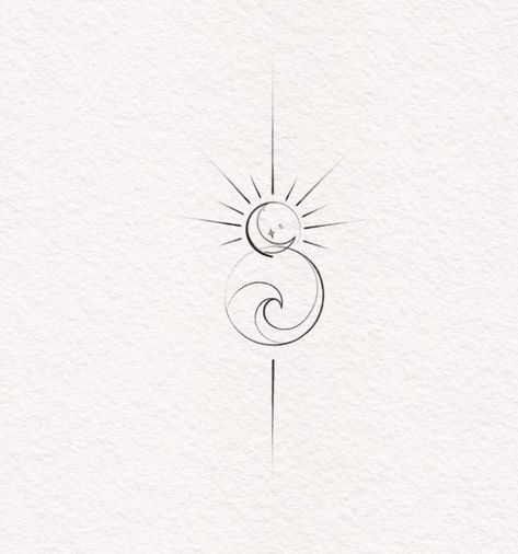 Wind Tattoo Ideas, Girly Vanity, Boho Tattoo Ideas, Serenity Tattoo, Minimalistic Tattoo Ideas, Wind Tattoo, Minimalistic Tattoo, Bright Tattoos, Ink Therapy