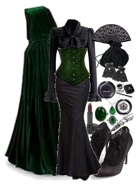 "Slithering Like A Snake" by mockingbirdcemeterylane ❤ liked on Polyvore featuring Anna Sui, Lauren Jones, Allurez, Sole Society and RetrÃ² Snake Aesthetic Outfit, Snake Outfit, Goth Closet, Snake Aesthetic, Avengers Oc, Dark Medieval, Supernatural Oc, Vampire Outfit, Witch Outfits