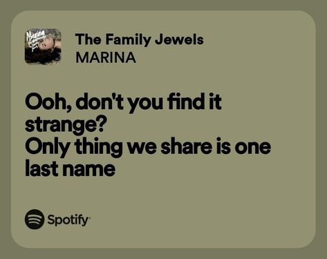 Issues Lyrics, Diamonds Lyrics, Strange Music, Music Recommendations, Song Lyric Quotes, Spotify Lyrics, Family Jewels, Favorite Lyrics, Me Too Lyrics