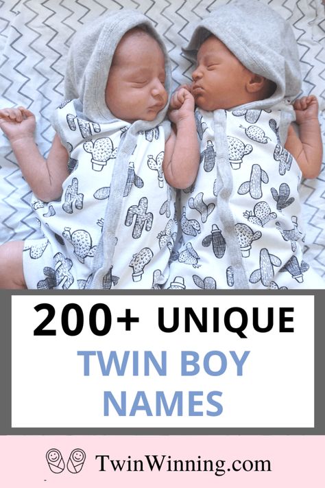 Matching Twin Names, Twin Boy Nursery Ideas, Boy Twin Names, Twin Boy Baby Shower Ideas, Identical Twins Boys, Twin Boy Nursery, Twin Parenting, Boy Name Ideas, Twin Boys Nursery