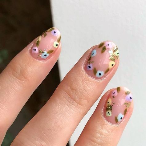 Fantasy Nails, Pastel Flowers, Cuticle Oil, Pretty Pastel, Artist On Instagram, Nail Artist, Black Art, Bright White, Capri