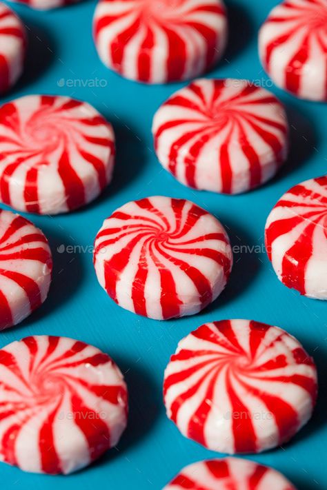 Sweet Red and White Peppermint Candy by bhofack2. Sweet Red and White Peppermint Candy in a Bowl #AD #White, #Red, #Sweet, #Peppermint Peppermint Christmas Aesthetic, Christmas Peppermint, Candy Moodboard, Peppermint Candy Aesthetic, Peppermint Illustration, Painted Peppermint Candy, Candycane Peppermint Cookies, Classic Holiday Desserts, Candy Pictures