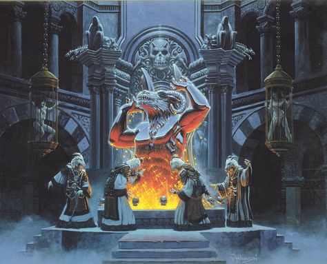 Illustration By Keith Parkinson. The Throne Of Bloodstone Dungeons And Dragons Dragons Artwork, Advanced Dungeons And Dragons, Dungeons And Dragons Art, Scifi Fantasy Art, Retro Horror, Arte Cyberpunk, Dnd Art, Pulp Art, Fantasy Artist