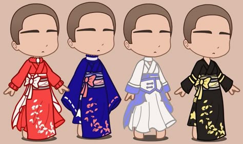 Gacha Club Chinese Outfits, Gacha Chinese Outfits, Gacha Kimono, Ropa Gacha Club, Gacha Club Outfit Ideas, Outfit Gacha, Gacha Outfit Ideas, Gacha Club Outfit, Gacha Things