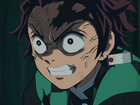 Tanjiro Angry, Anime Angry Face, Demon Slayer Movie, Demon Slayer Mugen Train, Demonslayer Tanjiro, The Demon Slayer, Mugen Train, Epic Film, Kamado Tanjiro