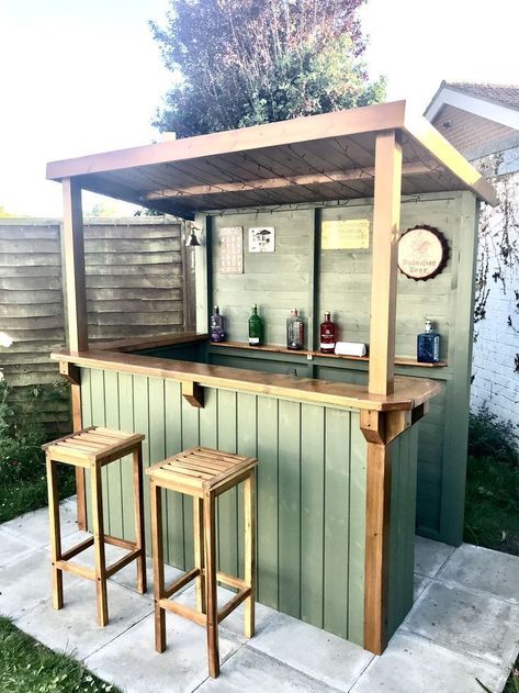 Design Grill, Diy Outdoor Bar, Outdoor Patio Bar, Grill Station, Backyard Bar, Outdoor Kitchen Design Layout, Kitchen Designs Layout, Mobile Bar, Patio Bar