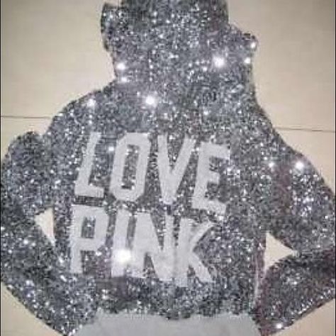 Bling Hoodie, Pink Hoodie Victoria Secret, Love Sparkle, Please Help Me, Everything Pink, Classy And Fabulous, All That Glitters, Pink Outfits, 2000s Fashion