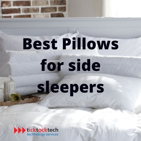 To identify the finest pillows for a restful night's sleep, Techgearlab examined side sleeper pillows from manufacturers like Honeydew, Tempur-Pedic, Casper, Sleep Artisan, and others. https://www.techgearlab.com/topics/home/best-pillow-for-side-sleepers #pillows #homedecor #pillow #interiordesign #bedding #home #decor #bed #bedroom #bedroomdecor #bedsheets #cushions #handmade #design #throwpillows #sleep #interior #love Bed Pillows For Side Sleepers, Sleeping Pillows Best, Best Pillow For Side Sleeper, Best Pillows For Sleeping, Side Sleeping, Firm Pillows, Memory Foam Pillows, Side Sleeper Pillow, Side Sleeper