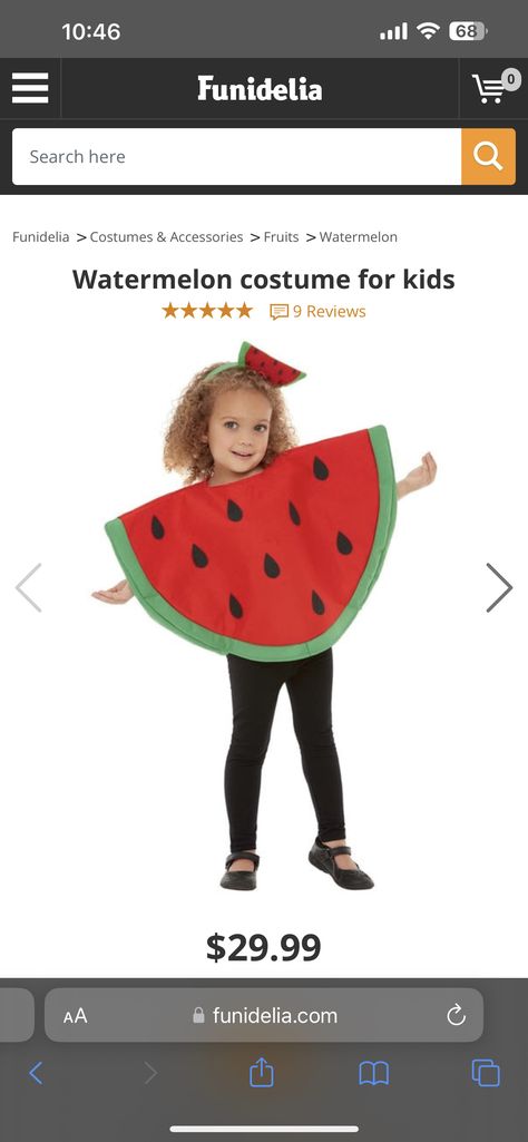 Watermelon Fancy Dress For Kids, Watermelon Halloween Costume, Diy Watermelon Costume, Carrot Costume, Kids Fest, Watermelon Costume, Watermelon Diy, Frozen Jr, Watermelon Cartoon