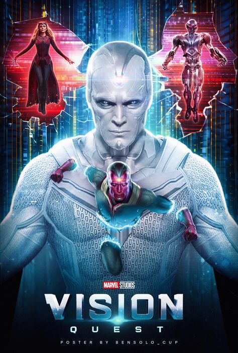 Marvel Puzzle Quest, Marvel Puzzle, Marvel Vision, Marvel Television, Marvel Movie Posters, Ultimate Marvel, Marvel Animation, Vision Quest, Marvel Artwork