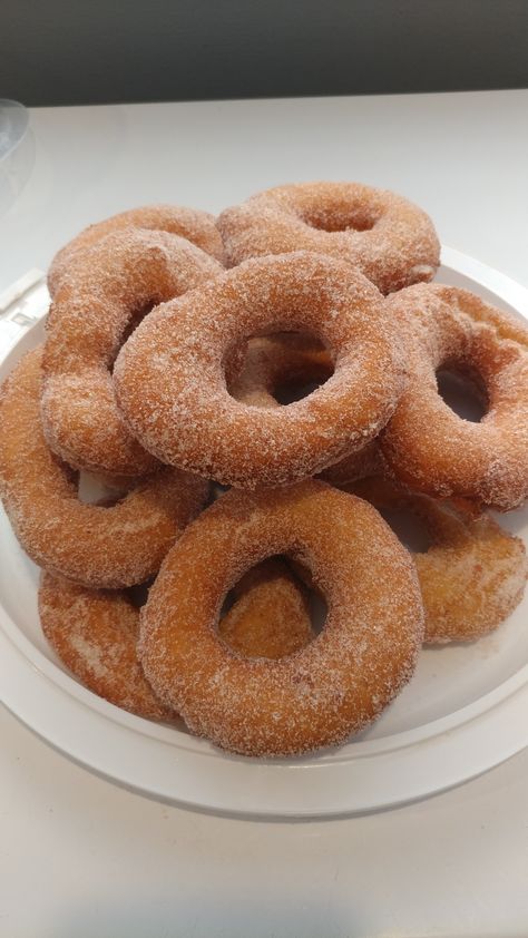 Old-Fashioned Cake Doughnuts Donuts) Recipe - Genius Kitchen Old Fashion Doughnuts Recipe, Old Fashioned Doughnuts Recipe, Old Fashioned Donuts, Cake Donut Recipe, Cake Doughnuts, Cake Donuts Recipe, Easy Donut Recipe, Easy Donuts, Homemade Donuts Recipe