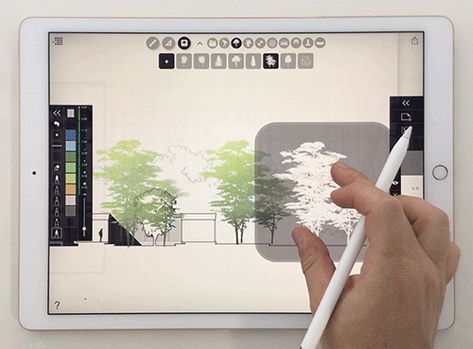 Today, Morpholio has unveiled a new addition to their flagship Trace app. The new addition, called simply “Stencil,” offers a quick way to add... Ipad Architecture, Architecture Apps, Morpholio Trace, App Design Ipad, Interior Architecture Sketch, Interior Design Apps, Interior Design Instagram, Banner Design Layout, Interior Design Renderings