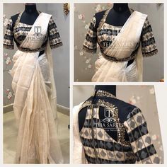 TS-SR-424 Linen silver checks saree with a contrast ikkat worked blouse For orders/queries Call/ what’s app us on 8341382382 Mail us tejasarees@yahoo.com #LikeNeverBefore #Tejasarees #Newdesigns #sarees #linens #tejupavuluri #hyd #tejaethnicstudio #sareelove #workblouse #hyd #designer Stay Amazed!! Team Teja!! Violet Embroidery, Teja Sarees, Saree Reuse, Worked Blouse, Designs Blouse, Slides Outfit, Black Combination, Checks Saree, Saree Bollywood