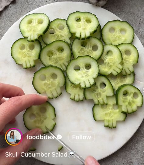 Spooky Food, Garlic Noodles, Rice Wine Vinegar, Rice Wine, Wine Vinegar, Chili Flakes, Holiday Halloween, Halloween Cookies, Cucumber Salad