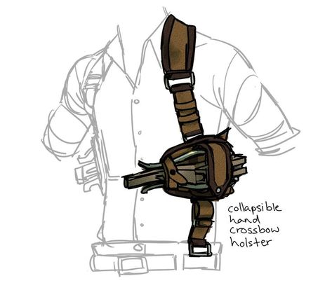 Hand Crossbow, Super Powers Art, Dungeons And Dragons Characters, Dnd Art, D&d Dungeons And Dragons, Dungeons And Dragons Homebrew, Crossbow, Fantasy Concept Art, Armor Concept