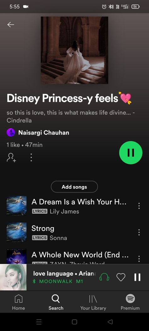 Disney Spotify Playlist Names, Disney Playlist Names, Princess Playlist, Descendants Songs, Princess Songs, Disney Playlist, Songs Spotify, Fantasy Princess, Disney Songs