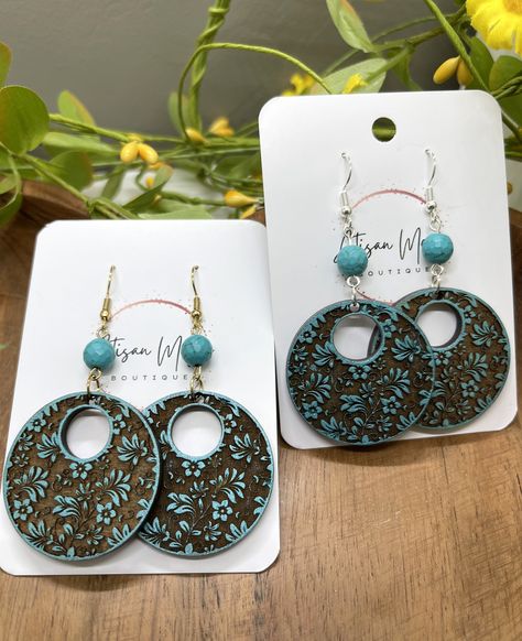 Hoop Earrings With Beads, Laser Earrings, Wood Hoop Earrings, Earrings With Beads, Cricut Stencils, Laser Projects, Earrings Beads, Earrings Wood, Laser Cut Earrings