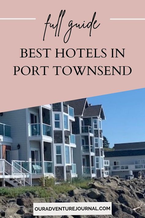 Planning a trip to Port Townsend? We share our list of the best hotels in Port Townsend. (We include photos and descriptions of amenities!) Port Townsend Washington, Port Townsend, Planning A Trip, Coastal Towns, Weekend Trips, Travel Advice, Pacific Northwest, Best Hotels, Seattle