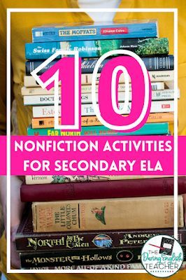 Teaching Informational Text, Reading Nonfiction, Teaching Nonfiction, Nonfiction Activities, Close Reading Strategies, Literature Lessons, English Ideas, Creative Nonfiction, Expository Writing