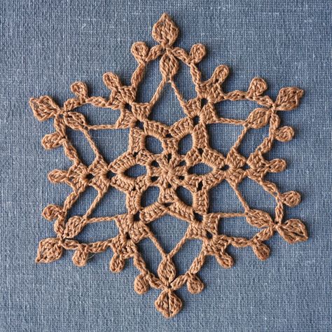 Riodinidae Snowflake (Free Pattern) – Jessica Wifall Snowflake Pattern Crochet, Free Crochet Snowflake Patterns, Crochet Christmas Snowflakes, Fine Crochet, Decorative Crochet, Crochet Patterns Filet, Crochet Ornament Patterns, Christmas Crochet Patterns Free, Crochet Snowflake Pattern