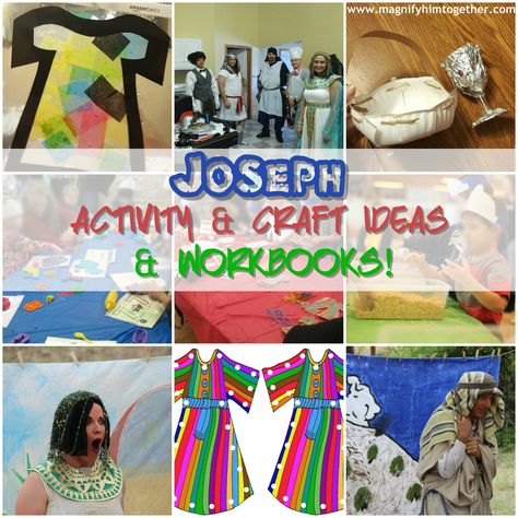 Crafts For Joseph Bible Story, Joseph Bible Crafts Preschool, Joseph Preschool Lesson, Joseph Preschool Activities, Joseph Crafts For Preschoolers, Joseph Bible Story Craft, Story Of Joseph Activities, Story Of Joseph Crafts, Joseph In Egypt Activities