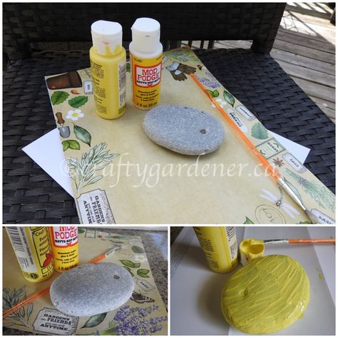 Crafty Gardener » Decoupage Rocks Decoupage Rocks Ideas, Decoupage Rocks, Acrylic Painting Rocks, Sage Garden, Napkin Decoupage, Old Cards, Decoupage Art, Painting Rocks, Paint Rock